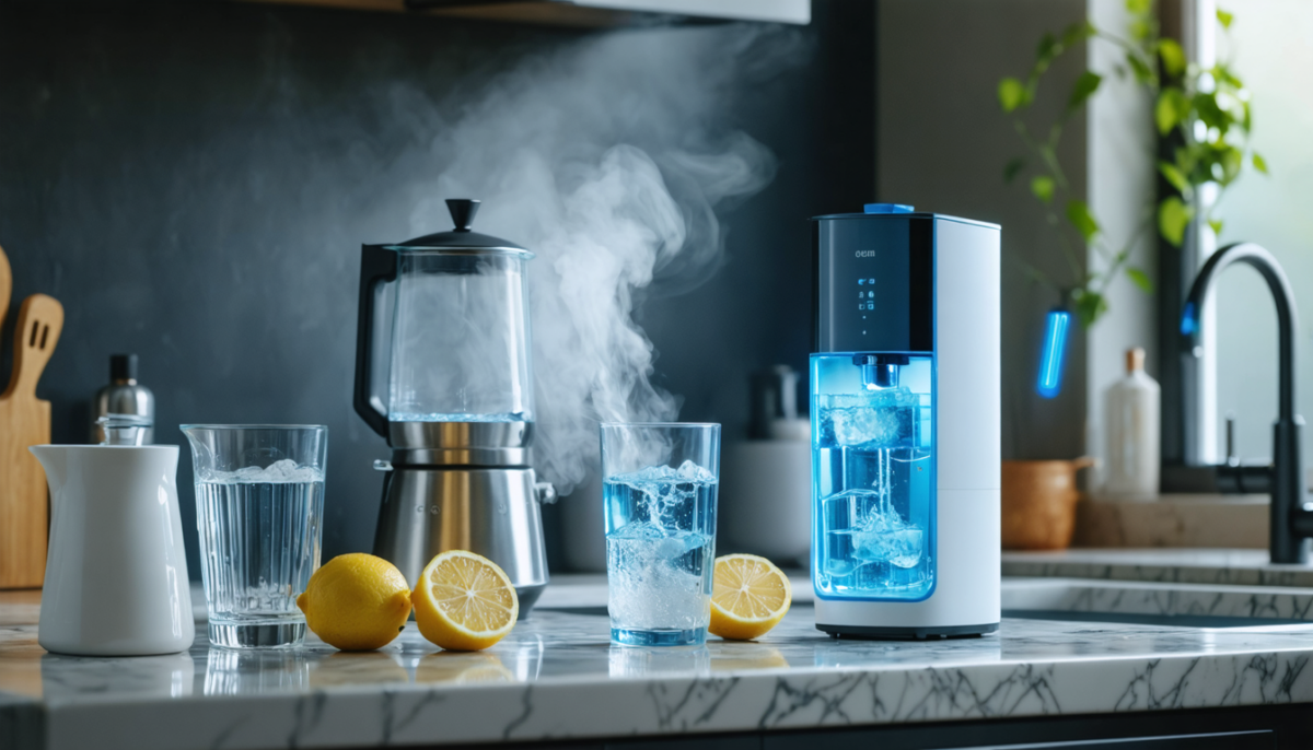 découvrez des méthodes efficaces pour purifier l'eau du robinet sans utiliser de carafe filtrante. astuces simples et naturelles pour une eau saine et potable chez vous.