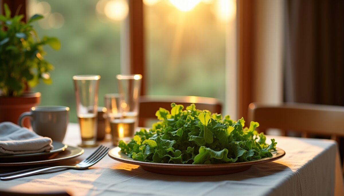 Les bienfaits de la mâche au dîner : meilleure digestion et sommeil de qualité
